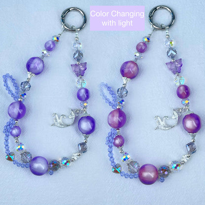 [New Arrival] Special Effect Beads (Color Changing/Glow In The Dark) Glittering Phone Chains-Special Launch Price!