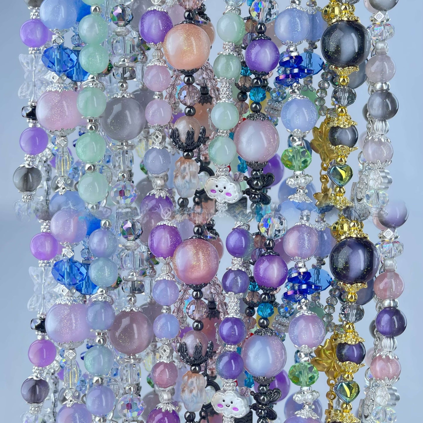 [New Arrival] Special Effect Beads (Color Changing/Glow In The Dark) Glittering Phone Chains-Special Launch Price!
