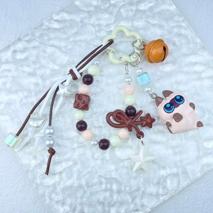 [New Arrival] Handmade Multi Chain Kawaii Cutie Keychain Phone Decor