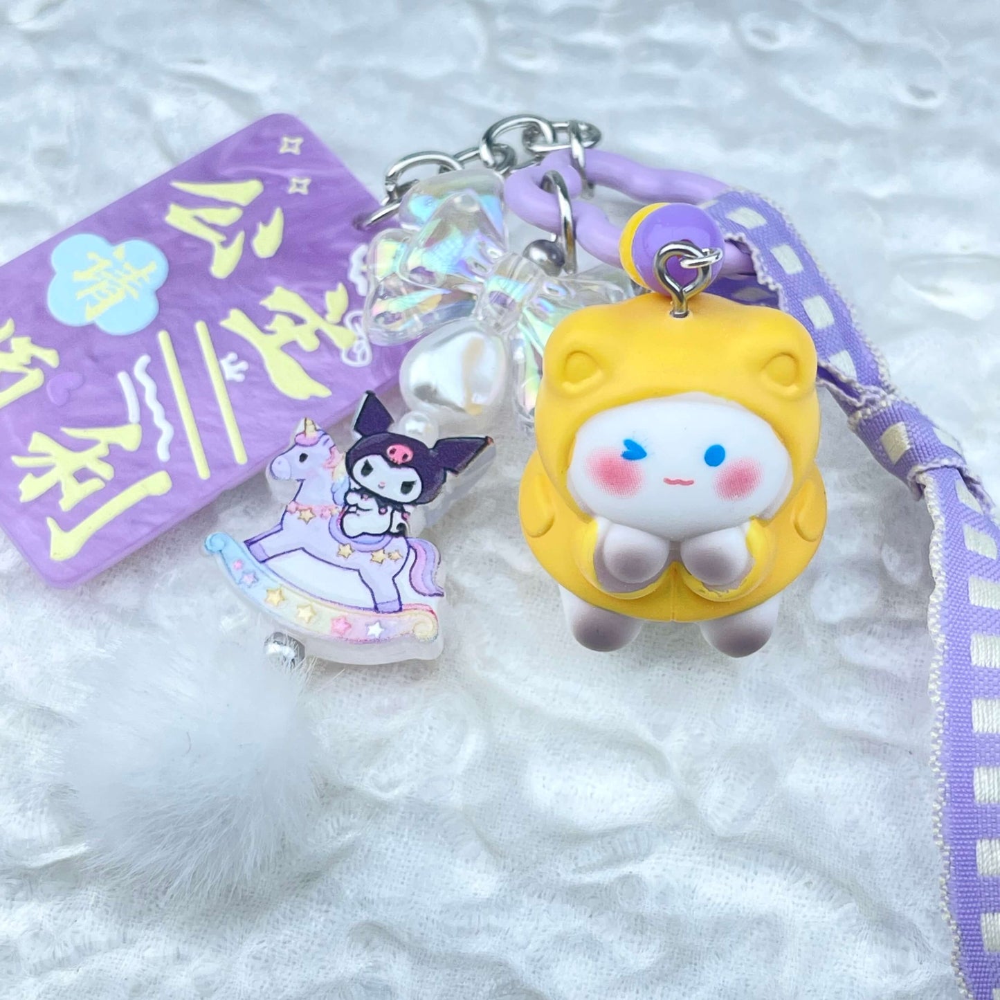[New Arrival] Handmade Multi Chain Kawaii Cutie Keychain Phone Decor