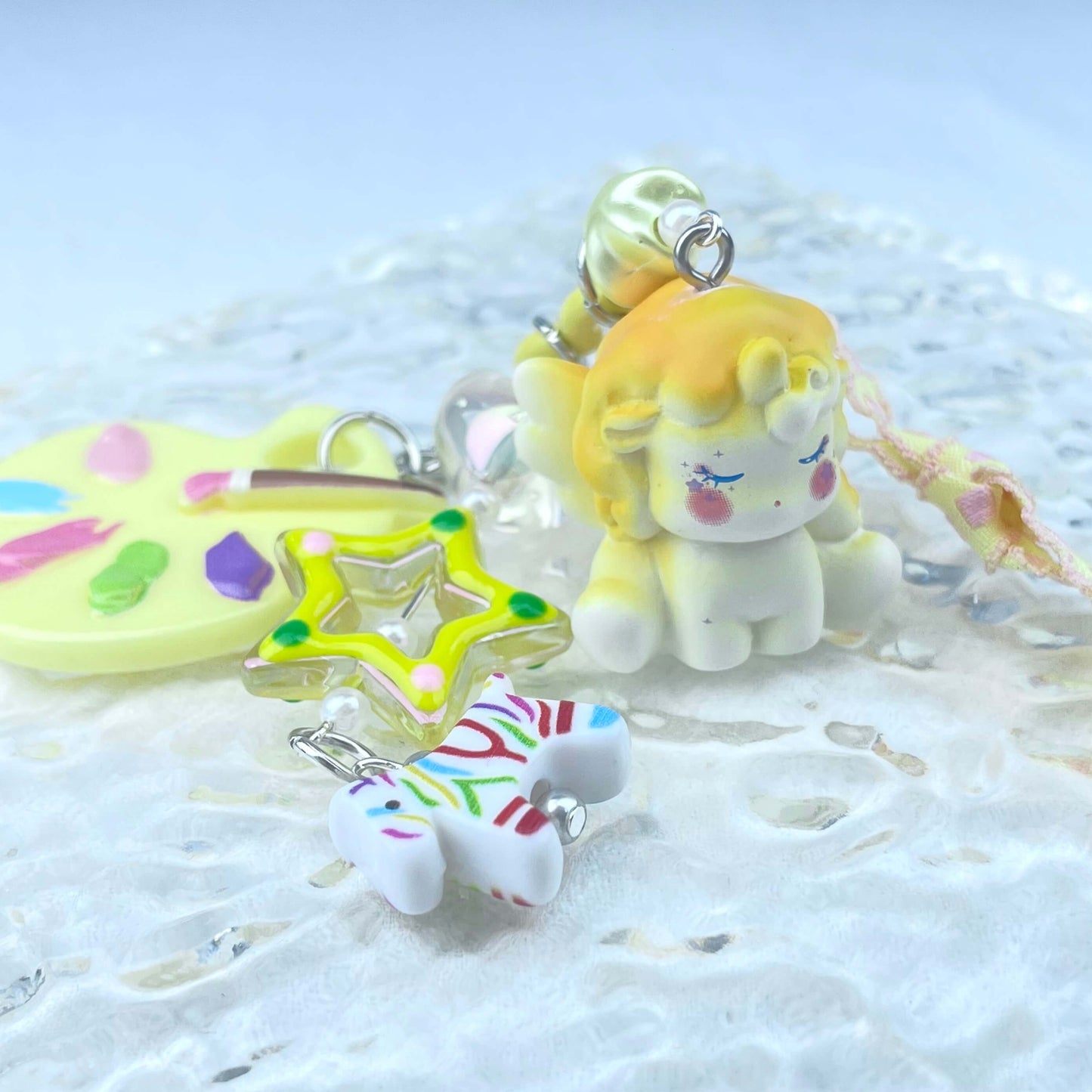 [New Arrival] Handmade Multi Chain Kawaii Cutie Keychain Phone Decor