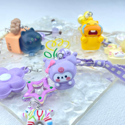 [New Arrival] Handmade Multi Chain Kawaii Cutie Keychain Phone Decor