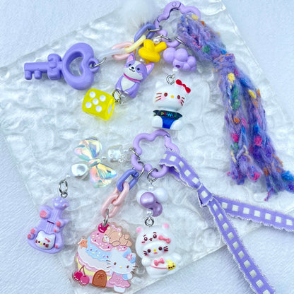 [New Arrival] Handmade Multi Chain Kawaii Cutie Keychain Phone Decor