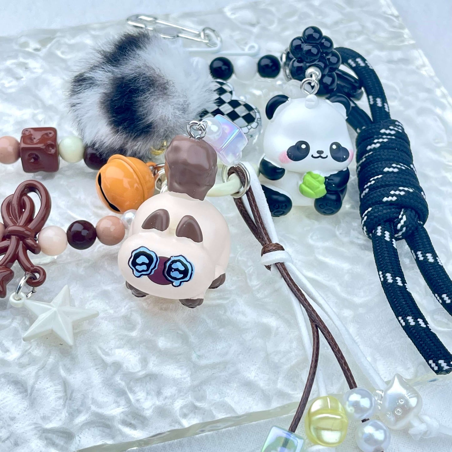 [New Arrival] Handmade Multi Chain Kawaii Cutie Keychain Phone Decor