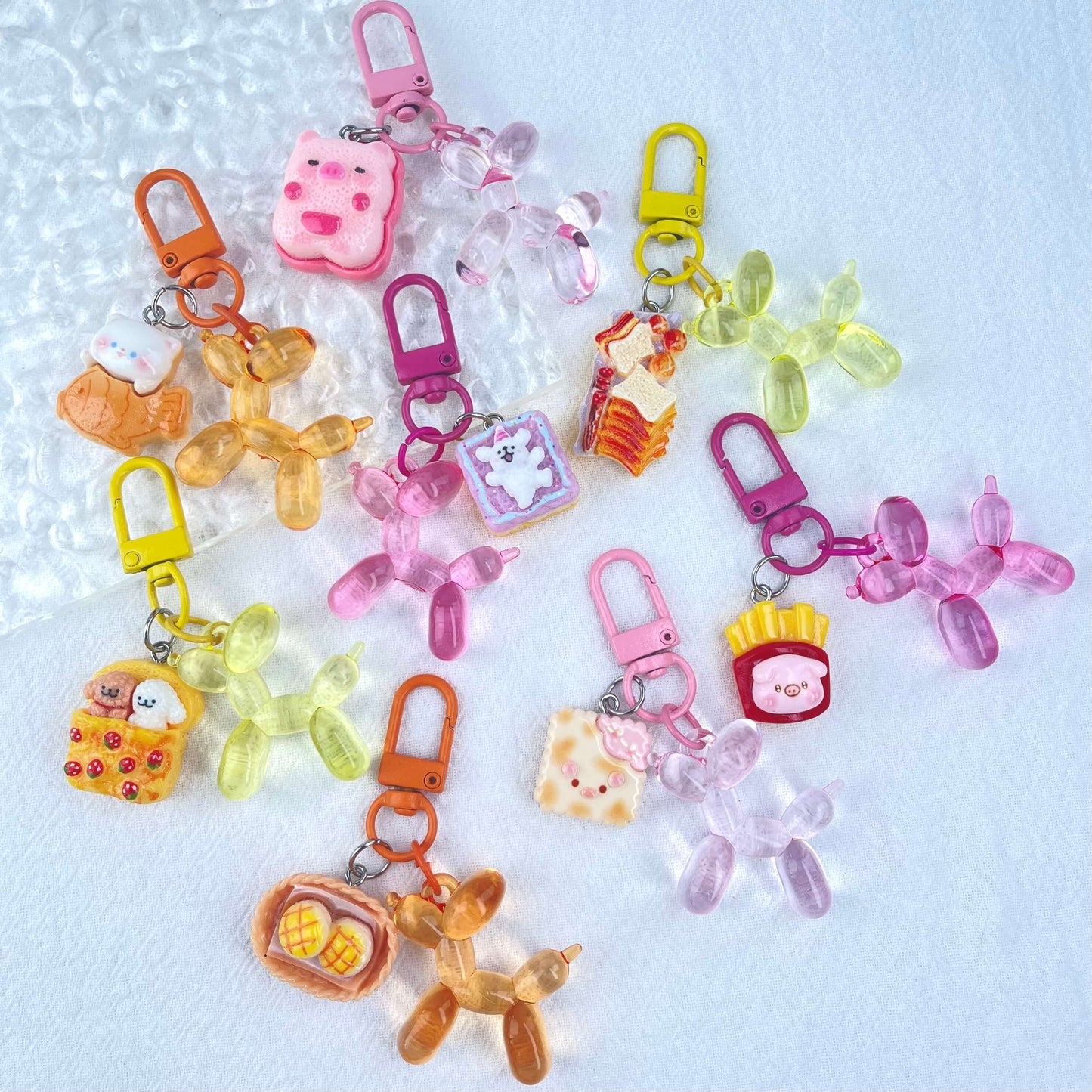 [New Batch] Kawaii Cuties/Kawaii Food Handmade Keychains Mystery Bags