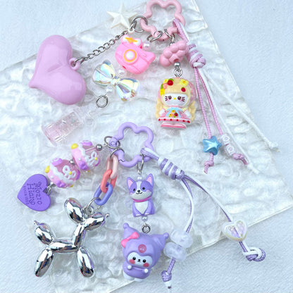 [New Arrival] Handmade Multi Chain Kawaii Cutie Keychain Phone Decor
