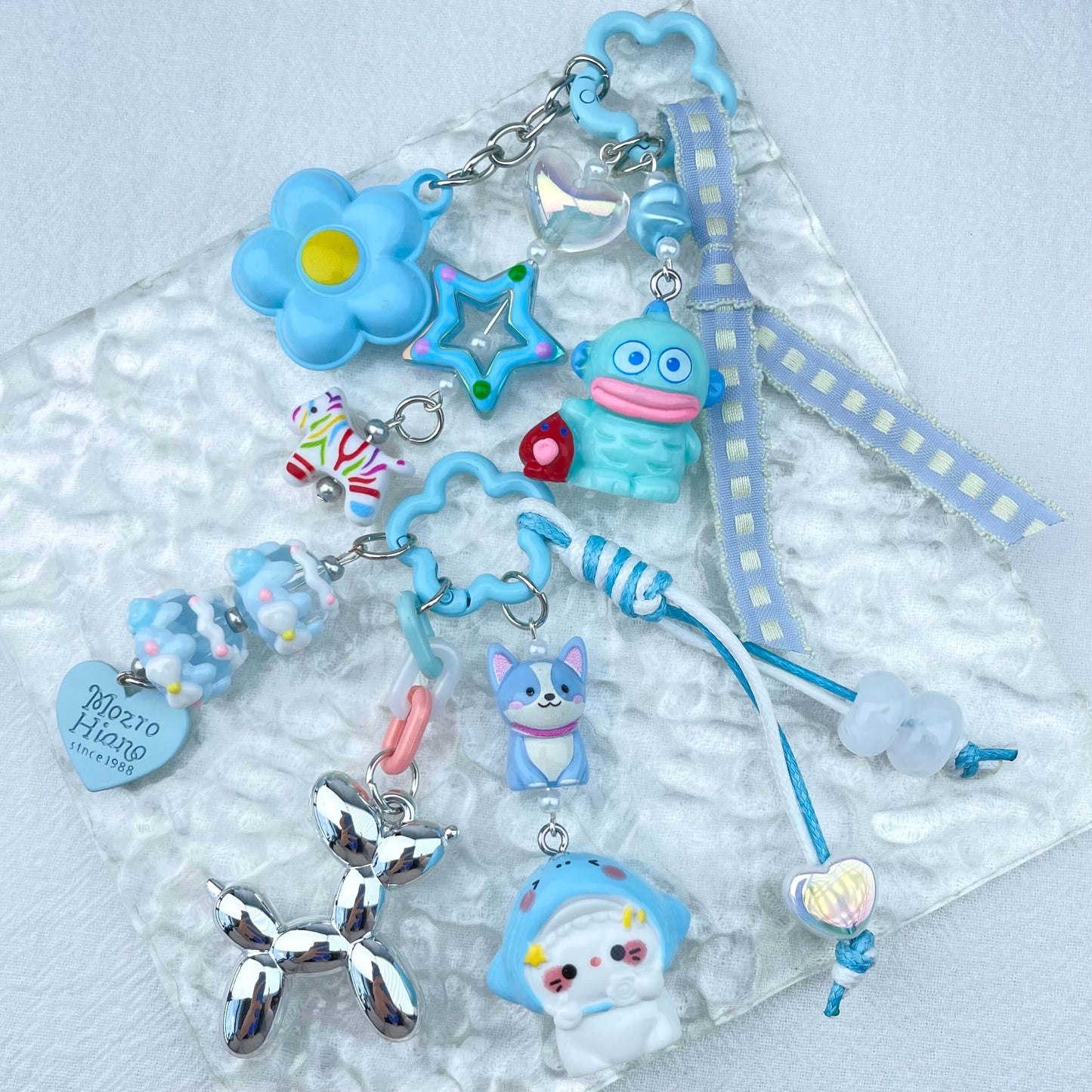 [New Arrival] Handmade Multi Chain Kawaii Cutie Keychain Phone Decor