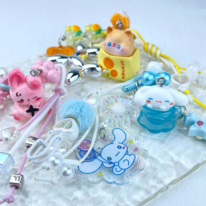 [New Arrival] Handmade Multi Chain Kawaii Cutie Keychain Phone Decor