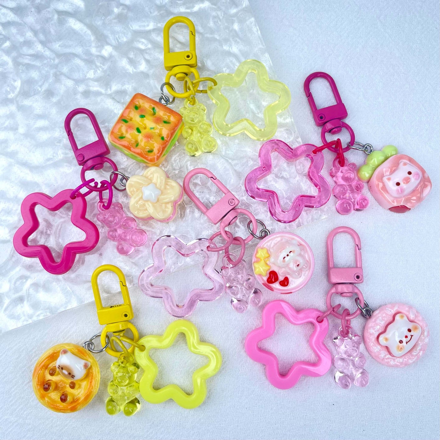 [New Batch] Kawaii Cuties/Kawaii Food Handmade Keychains Mystery Bags