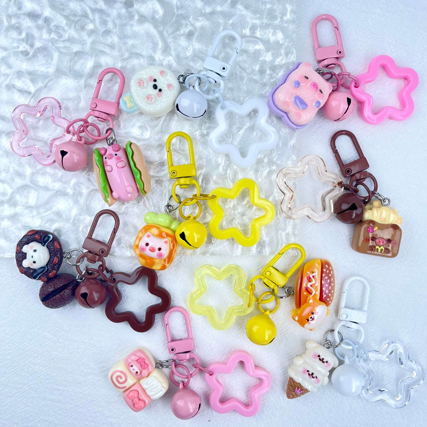 [New Batch] Kawaii Cuties/Kawaii Food Handmade Keychains Mystery Bags