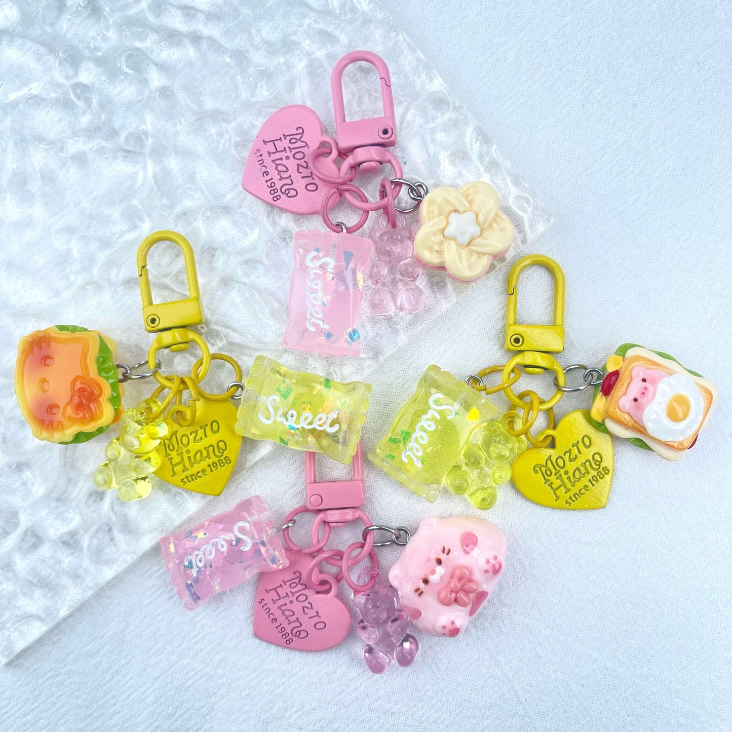 [New Batch] Kawaii Cuties/Kawaii Food Handmade Keychains Mystery Bags