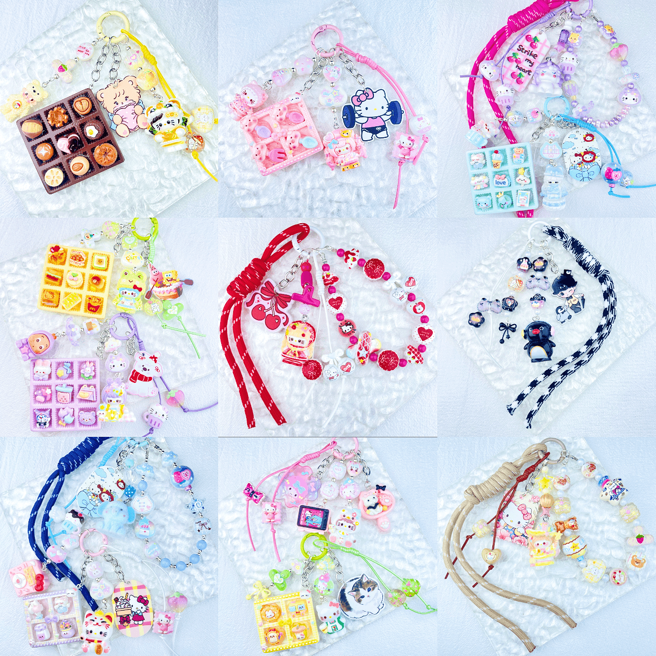 [New Arrival] Premium Handmade Kawaii Cutie and Decor Keychain/Phone Chain/Bag Decor Mix-Special Launch Price!