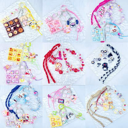 [New Arrival] Premium Handmade Kawaii Cutie and Decor Keychain/Phone Chain/Bag Decor Mix-Special Launch Price!