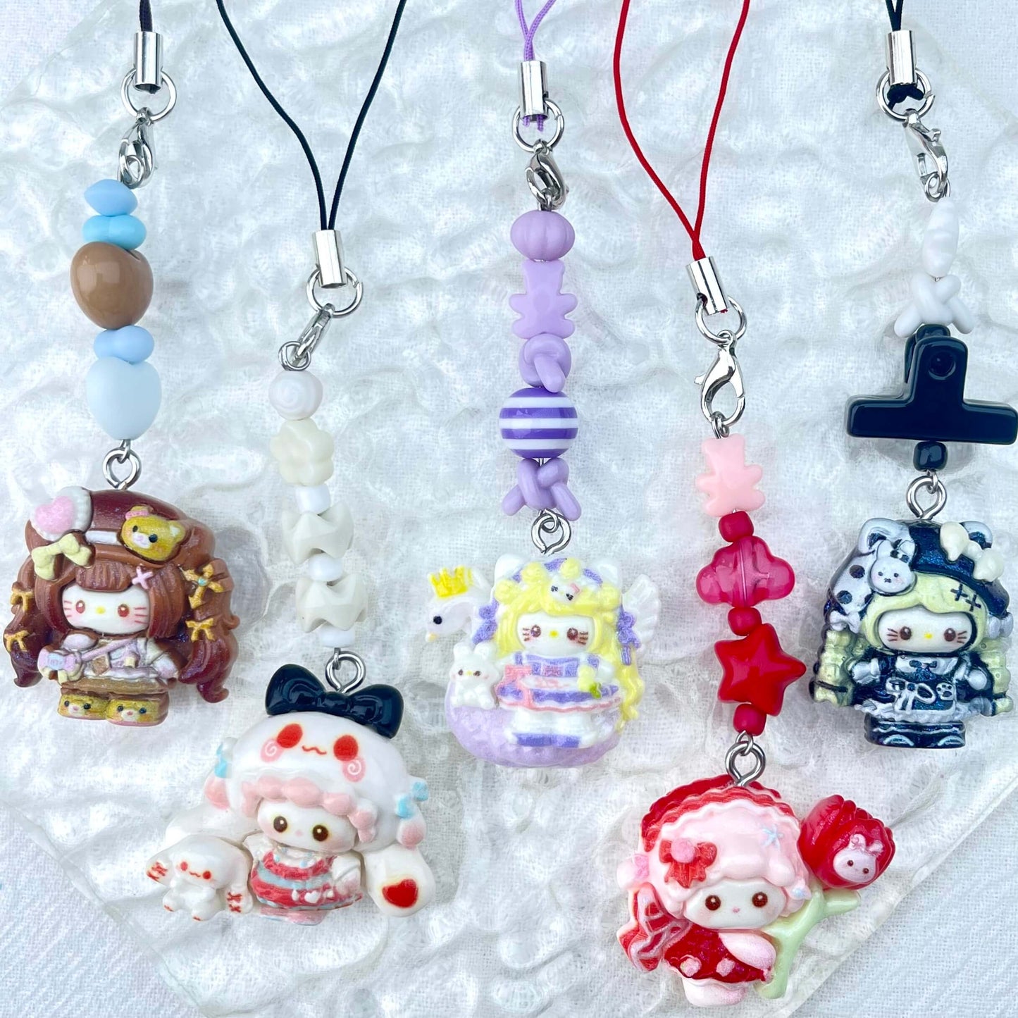 [New Arrival] Handmade Various Kawaii and Food Cuties Rope Style Hanging Decor-Special Launch Fruit Play!