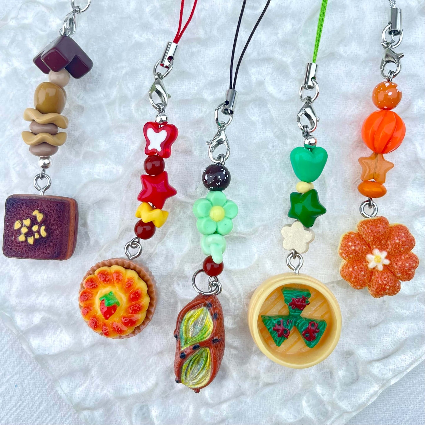 [New Arrival] Handmade Various Kawaii and Food Cuties Rope Style Hanging Decor-Special Launch Fruit Play!