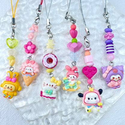 [New Arrival] Handmade Various Kawaii and Food Cuties Rope Style Hanging Decor-Special Launch Fruit Play!