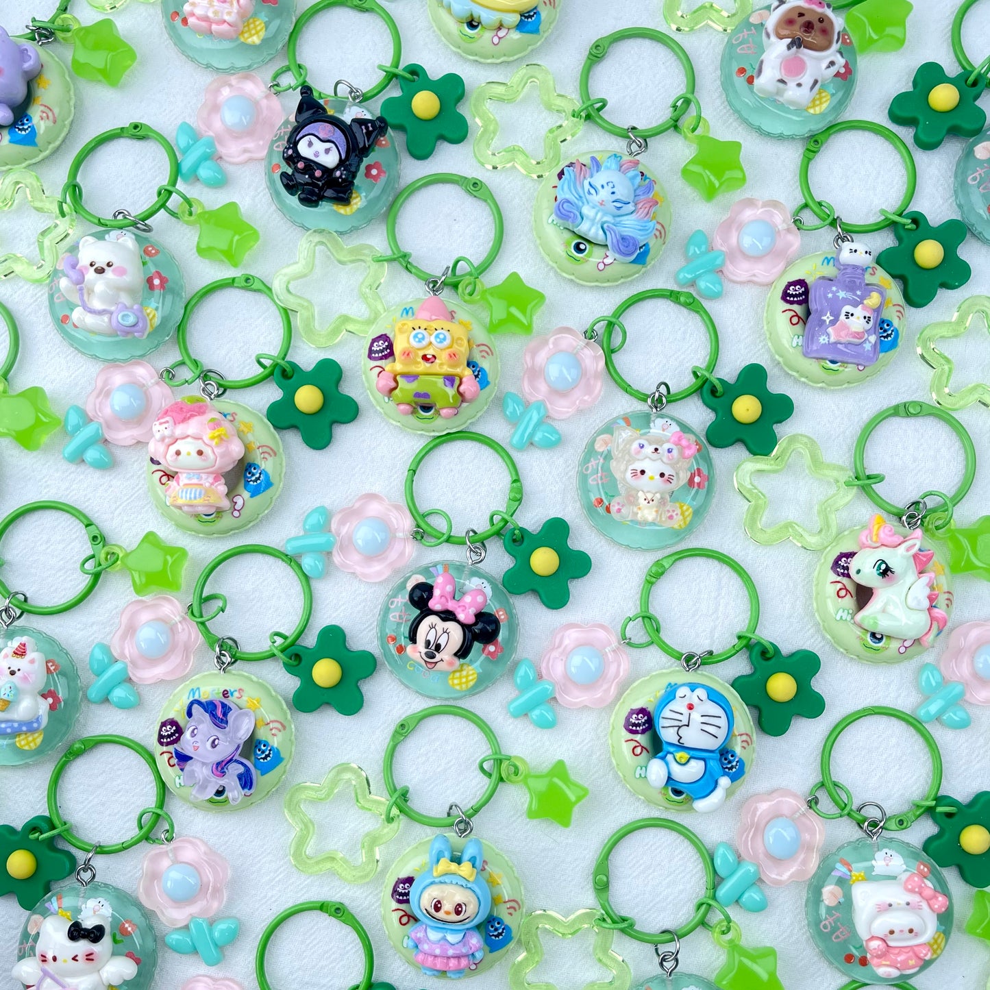 [New Arrivals] Special Theme Floatie Style Handmade Kawaii Keychains