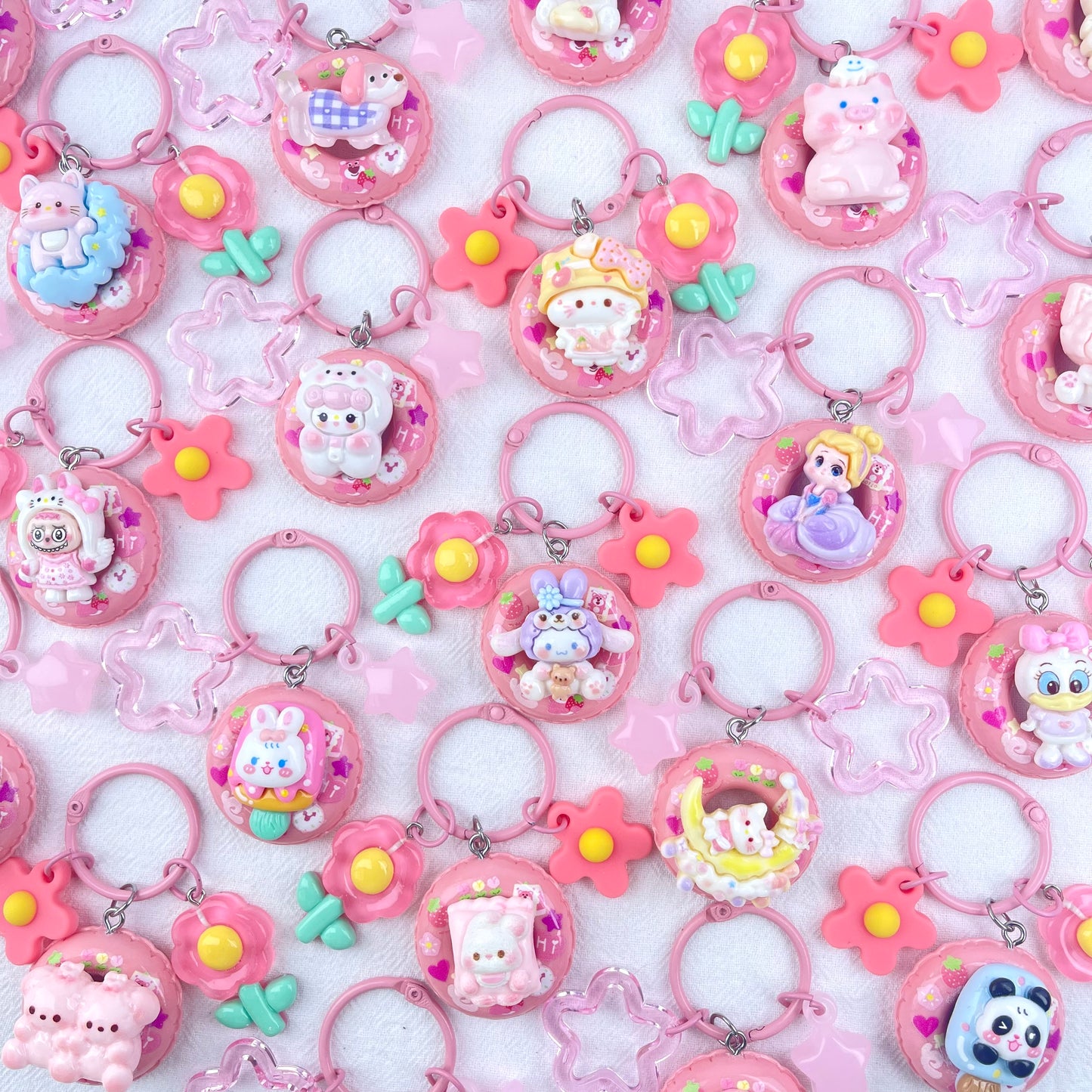 [New Arrivals] Special Theme Floatie Style Handmade Kawaii Keychains