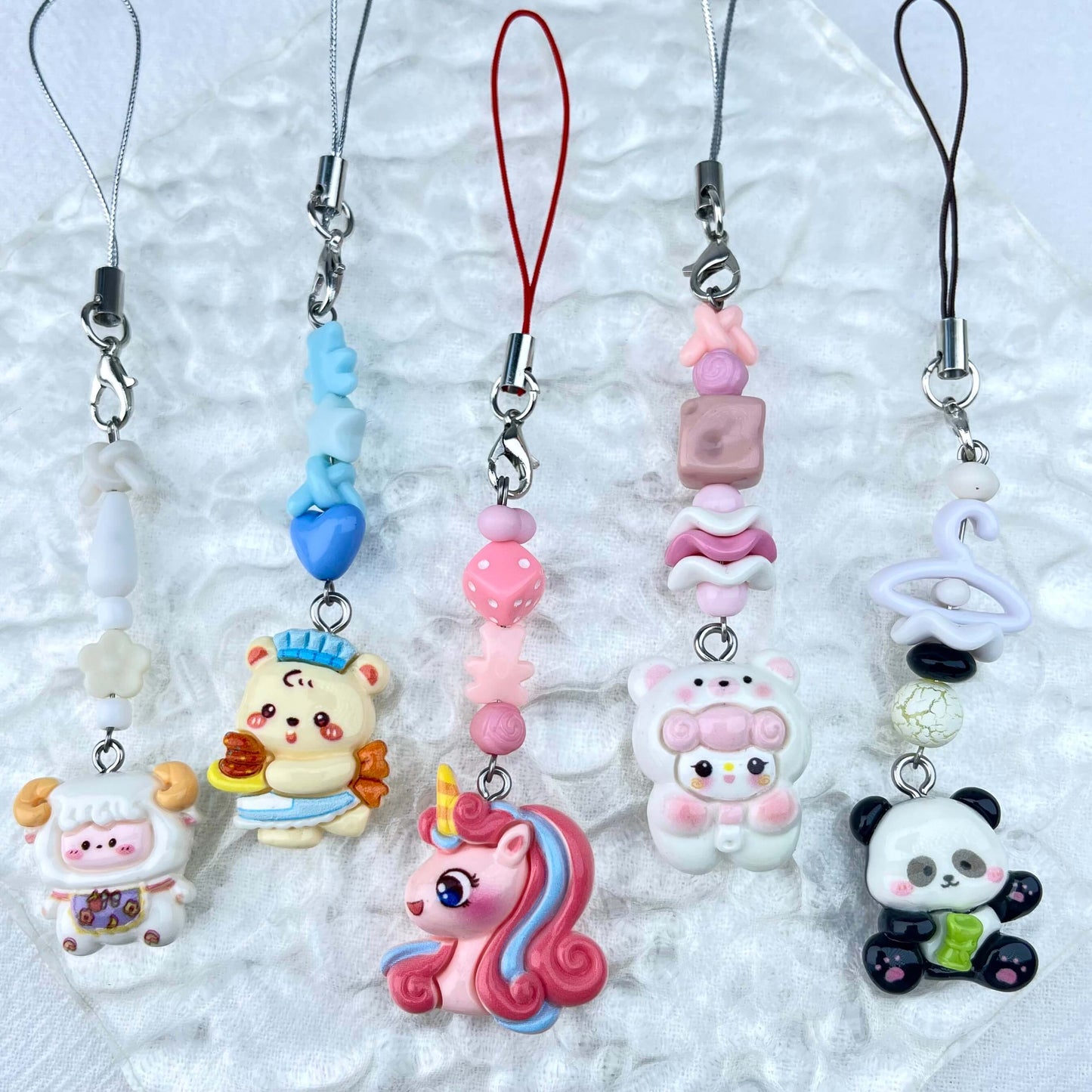 [New Arrival] Handmade Various Kawaii and Food Cuties Rope Style Hanging Decor-Special Launch Fruit Play!