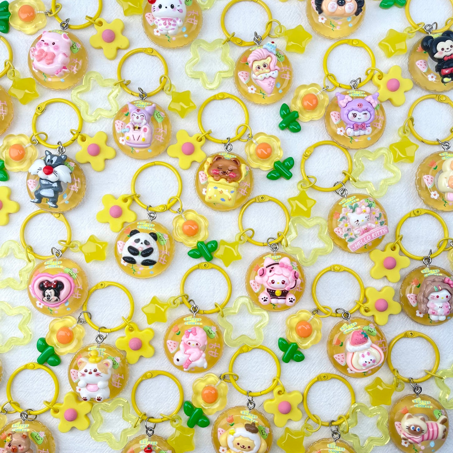 [New Arrivals] Special Theme Floatie Style Handmade Kawaii Keychains