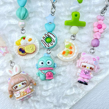 [New Arrival] Handmade Various Kawaii and Food Cuties Rope Style Hanging Decor-Special Launch Fruit Play!