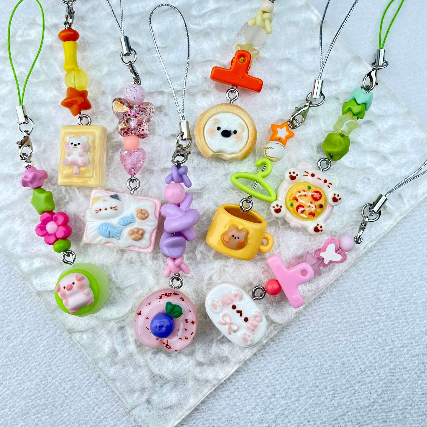 [New Arrival] Handmade Various Kawaii and Food Cuties Rope Style Hanging Decor-Special Launch Fruit Play!