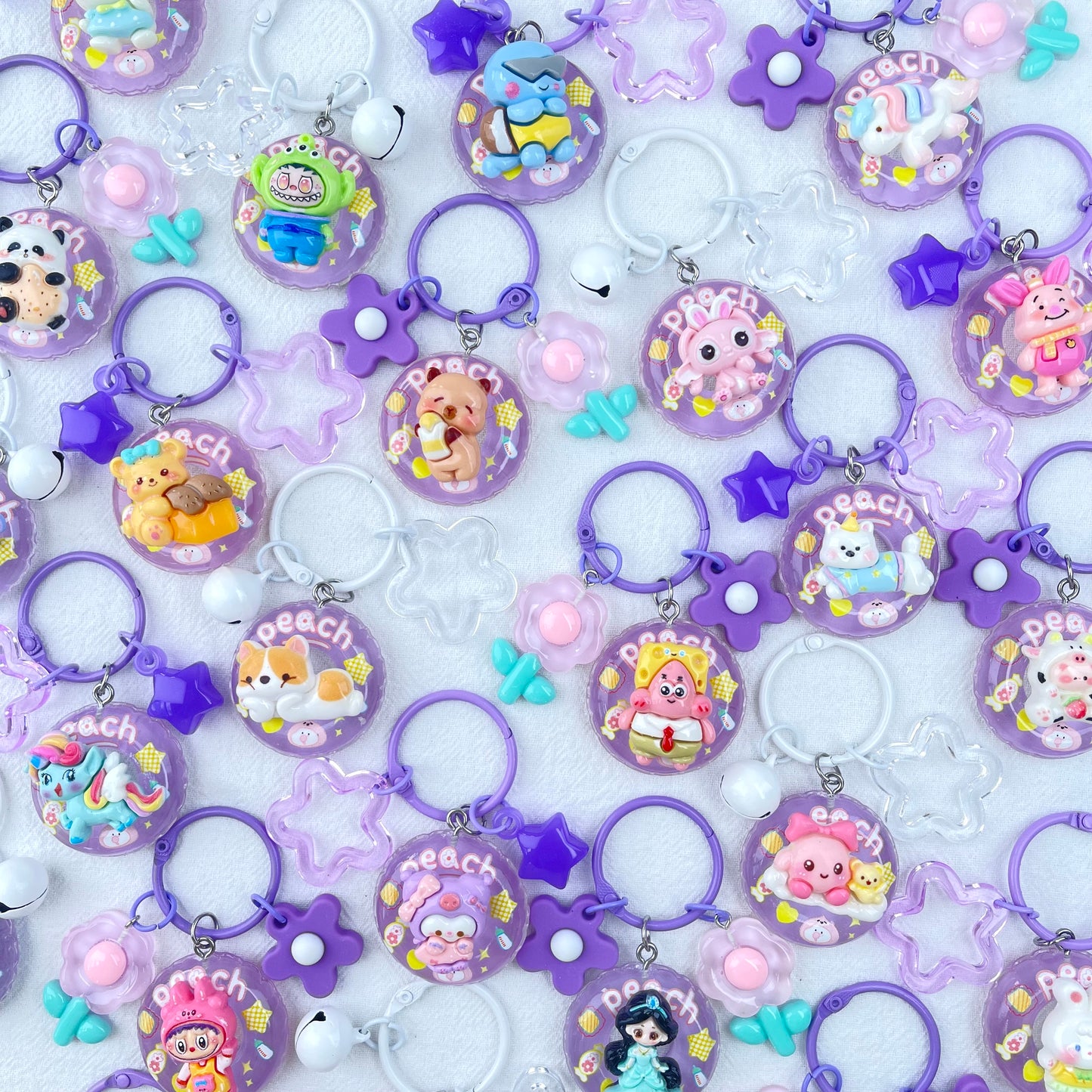 [New Arrivals] Special Theme Floatie Style Handmade Kawaii Keychains