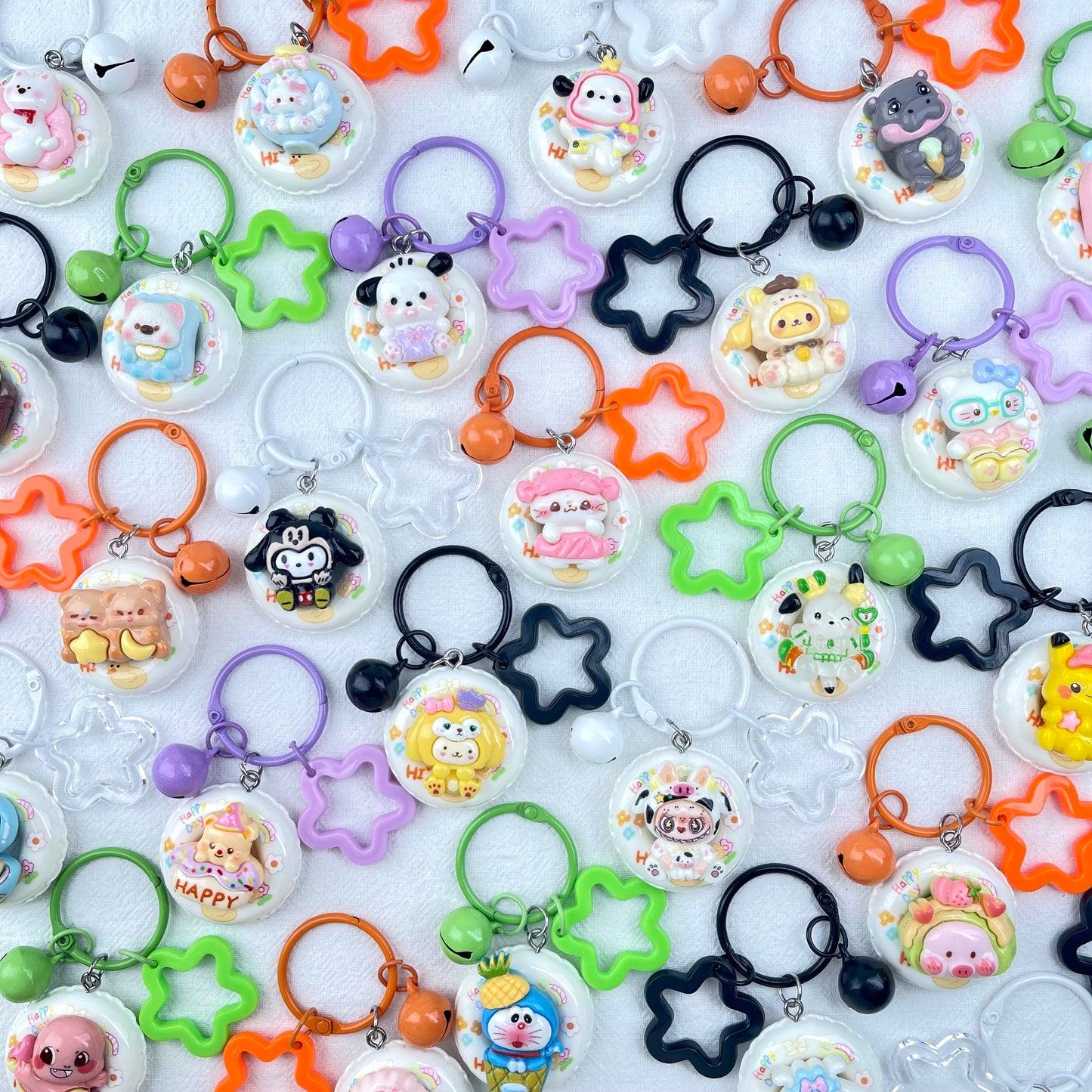 [New Arrivals] Special Theme Floatie Style Handmade Kawaii Keychains