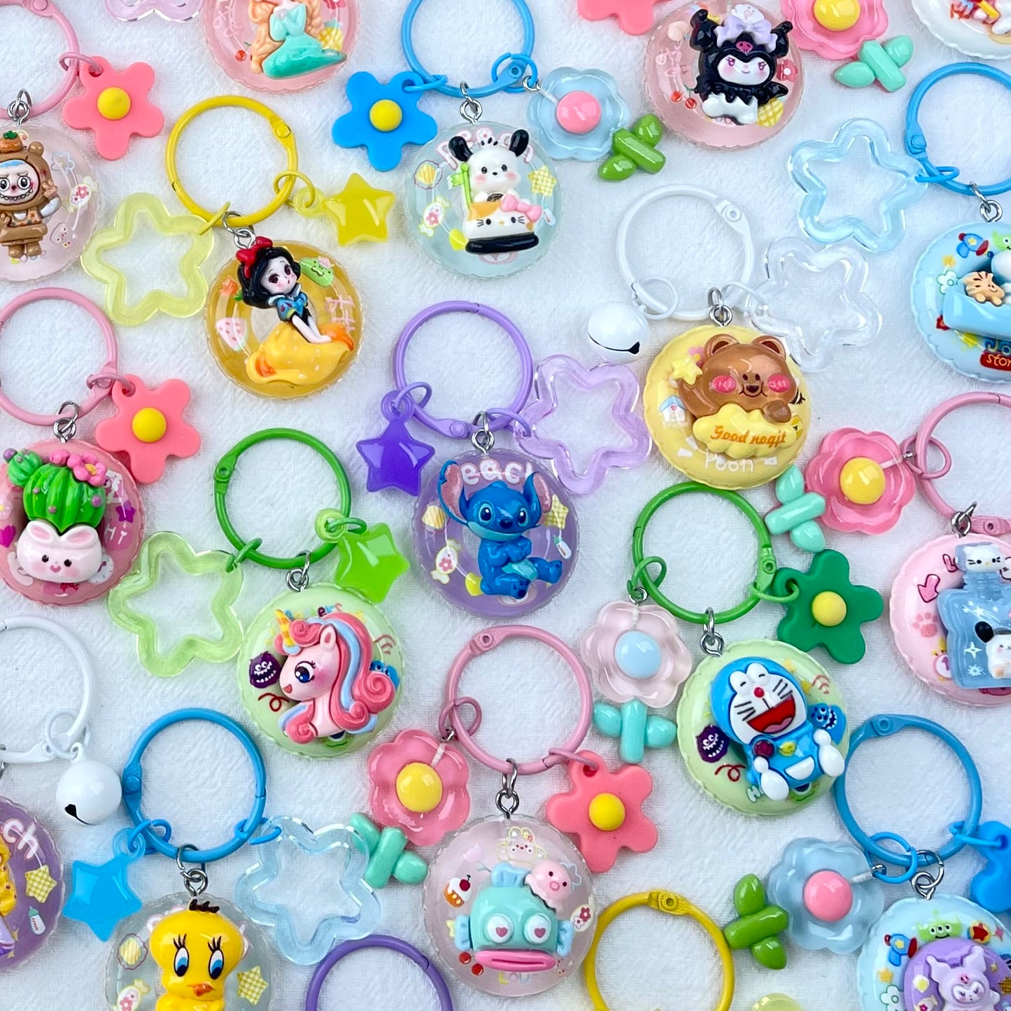 [New Arrivals] Special Theme Floatie Style Handmade Kawaii Keychains