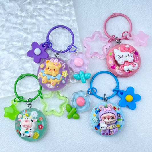 [New Arrivals] Special Theme Floatie Style Handmade Kawaii Keychains