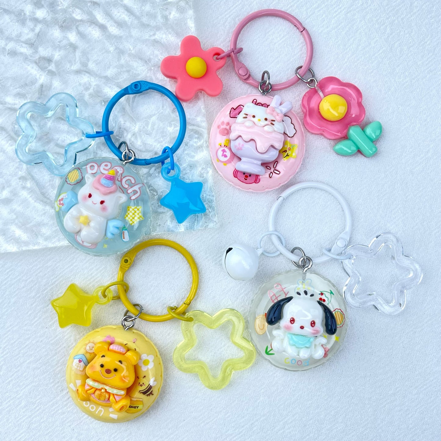 [New Arrivals] Special Theme Floatie Style Handmade Kawaii Keychains