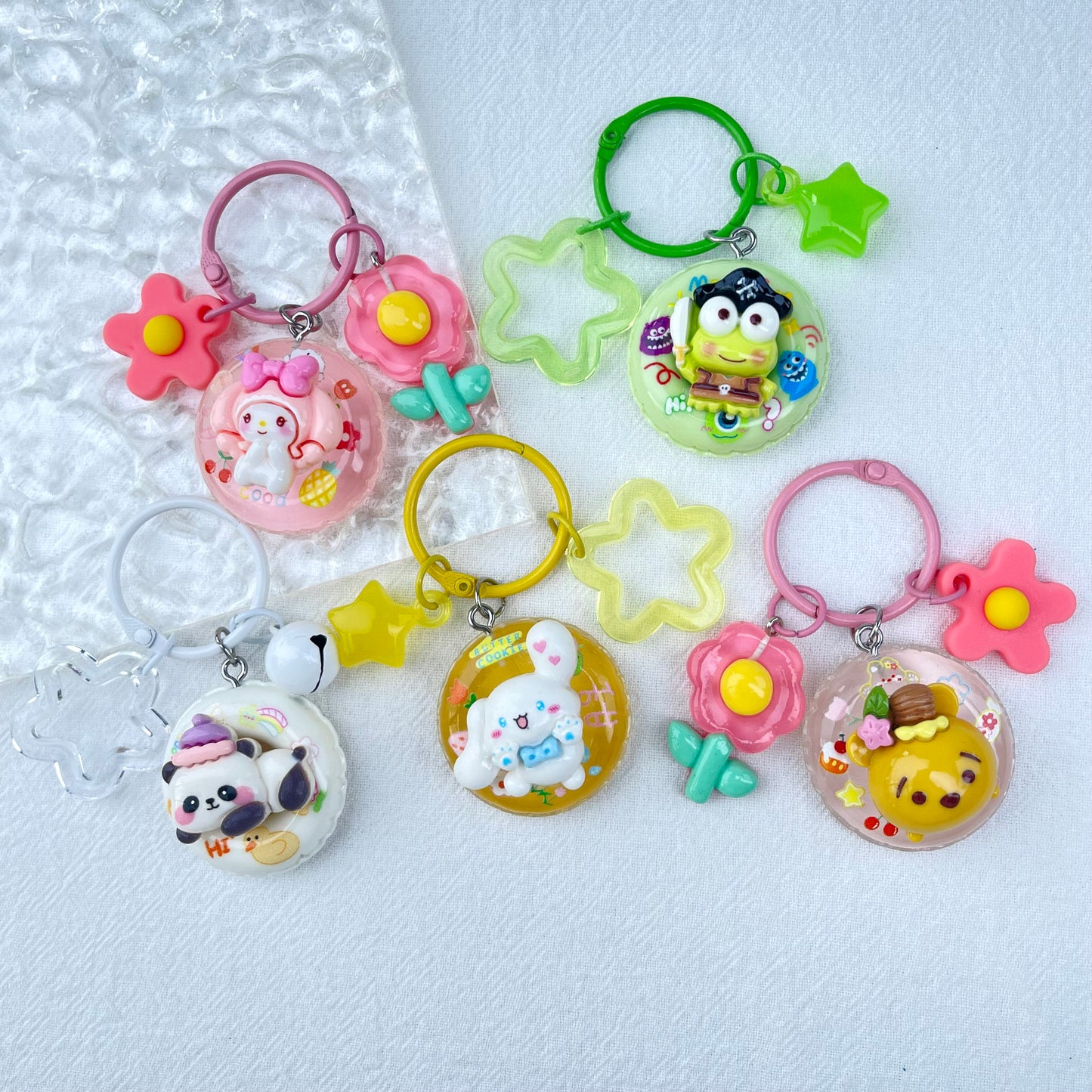 [New Arrivals] Special Theme Floatie Style Handmade Kawaii Keychains