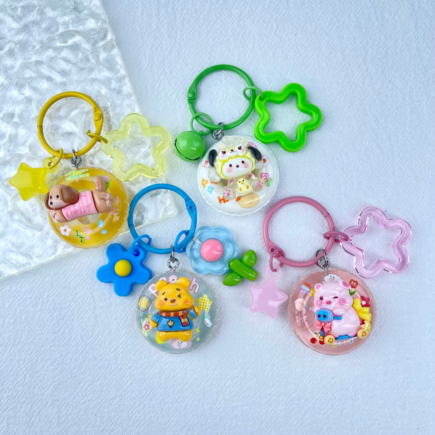 [New Arrivals] Special Theme Floatie Style Handmade Kawaii Keychains