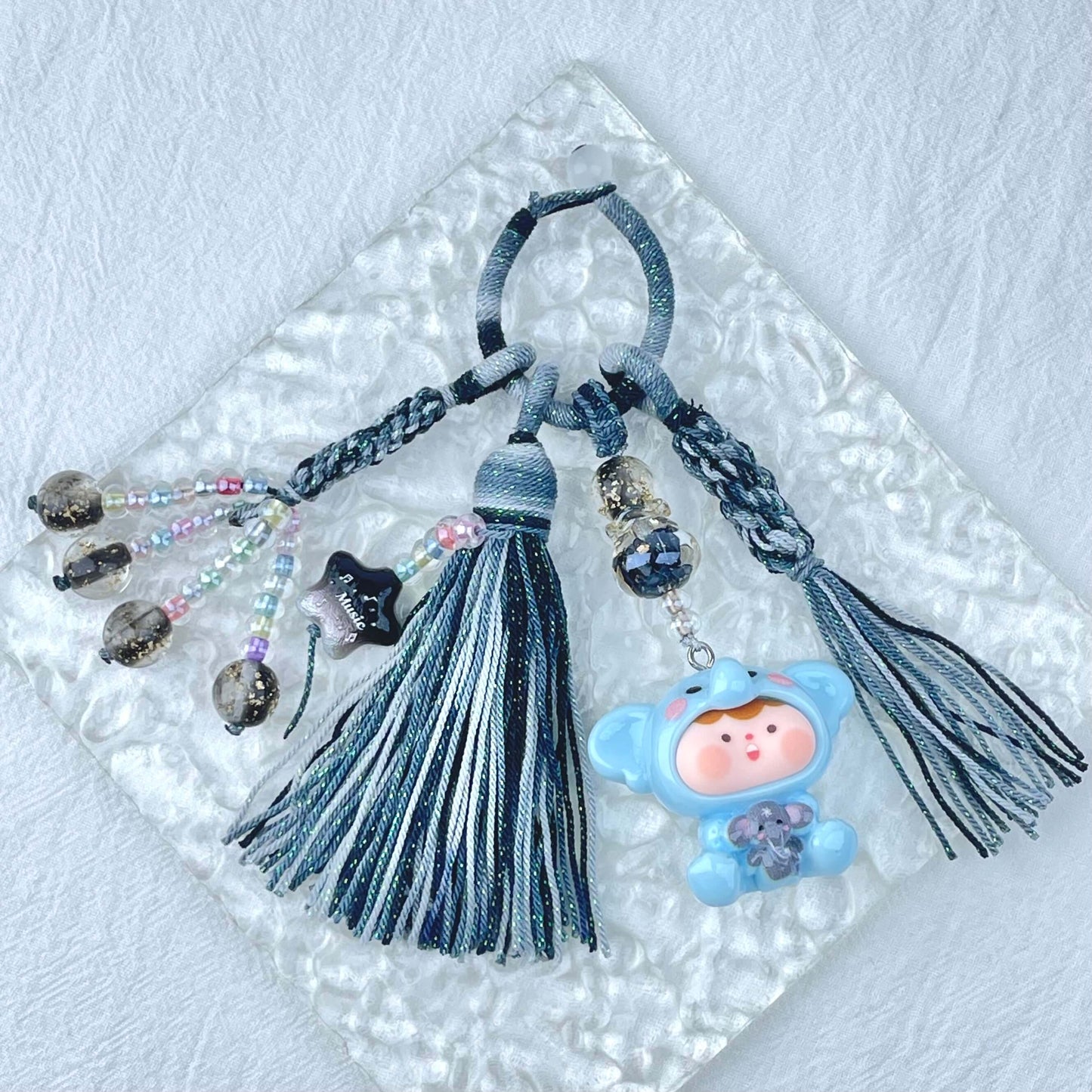 [New Arrival] Premium Hand Braided Traditional Chinese Style Kawaii Cutie Handbag/Phone Decor