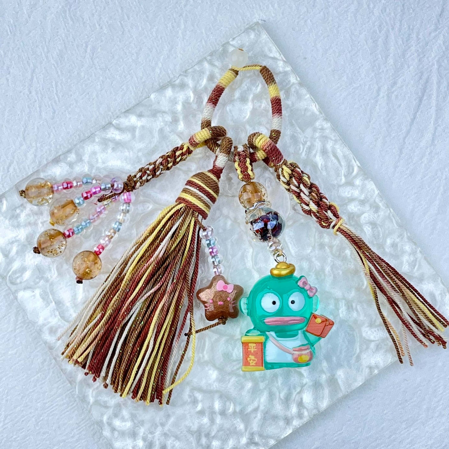 [New Arrival] Premium Hand Braided Traditional Chinese Style Kawaii Cutie Handbag/Phone Decor