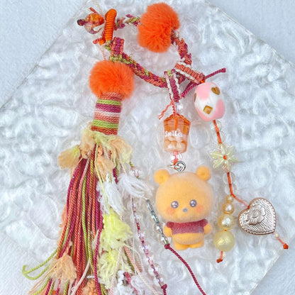 [New Arrival] Premium Hand Braided Traditional Chinese Style Kawaii Cutie Handbag/Phone Decor