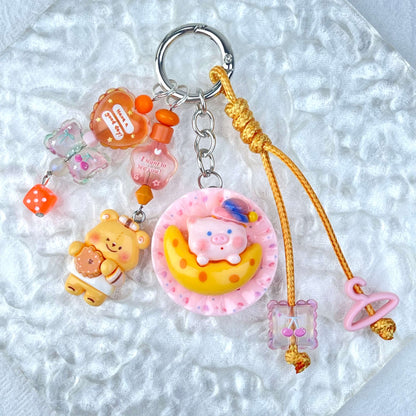 [New Arrival] Handmade Kawaii Food Theme Keychain Phone Decor-SPECIAL LAUNCH PRICE!