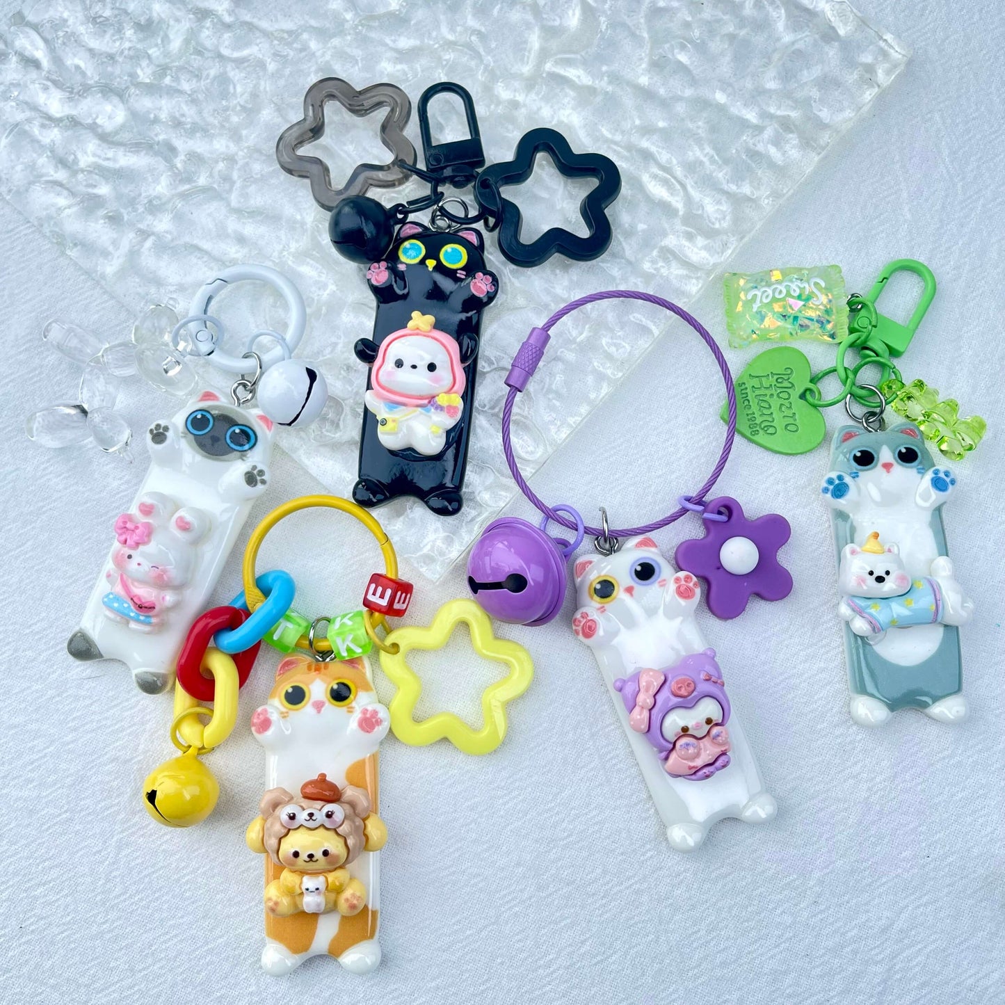 [New Arrivals] Special Theme Floatie/Cute Animal Belly Style Handmade Kawaii Keychains