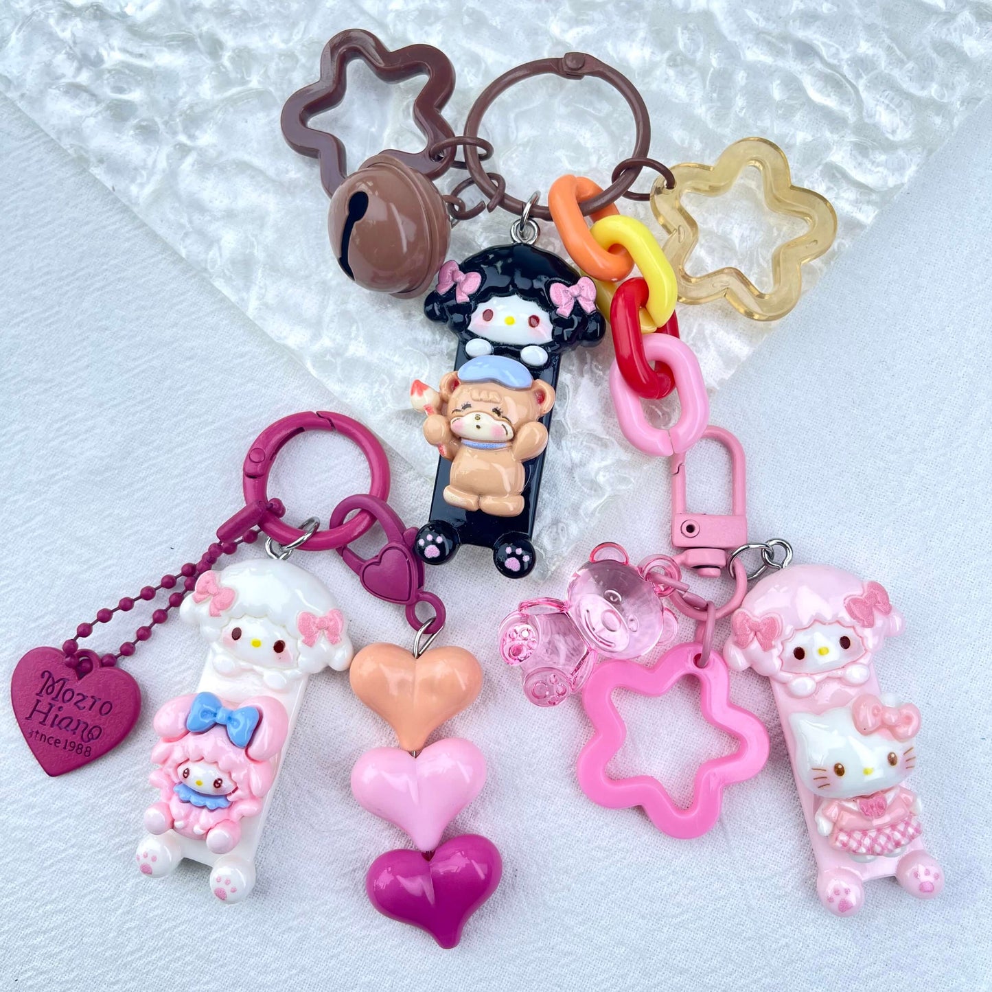 [New Arrivals] Special Theme Floatie/Cute Animal Belly Style Handmade Kawaii Keychains