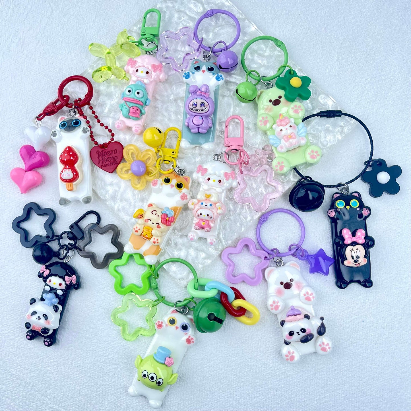 [New Arrivals] Special Theme Floatie/Cute Animal Belly Style Handmade Kawaii Keychains