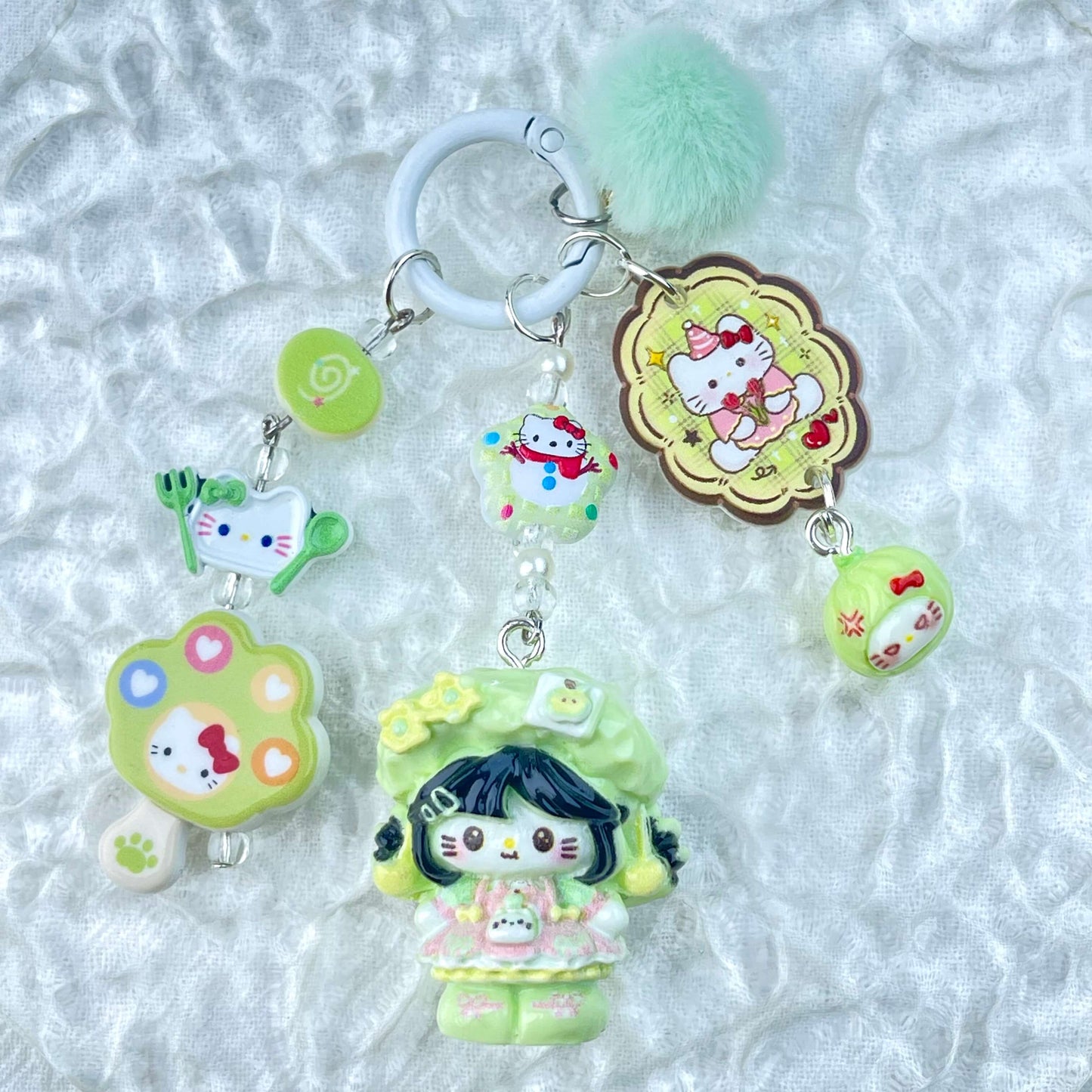 [New Arrival] Handmade Multi Chain Kawaii Cutie Keychain Phone Decor