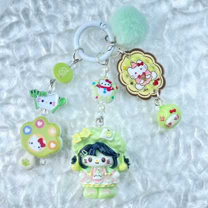 [New Arrival] Handmade Multi Chain Kawaii Cutie Keychain Phone Decor