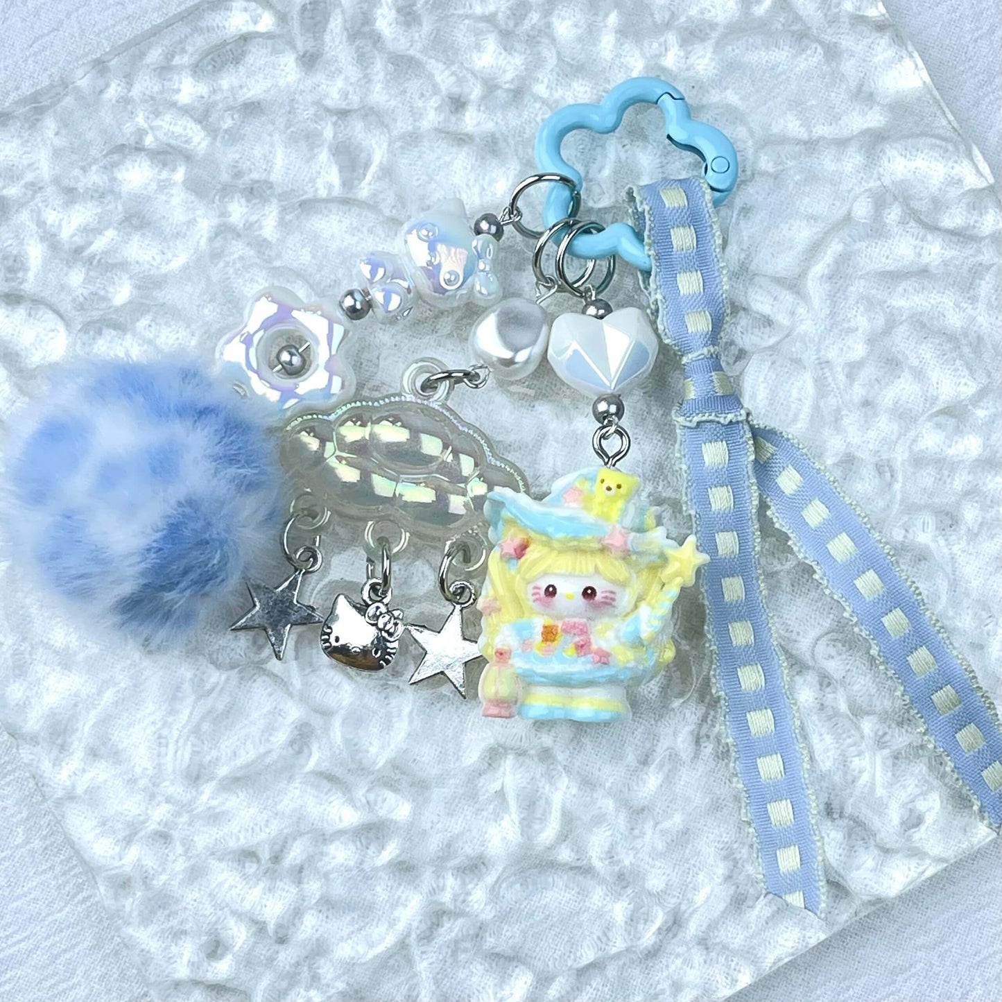 [New Arrival] Handmade Multi Chain Kawaii Cutie Keychain Phone Decor