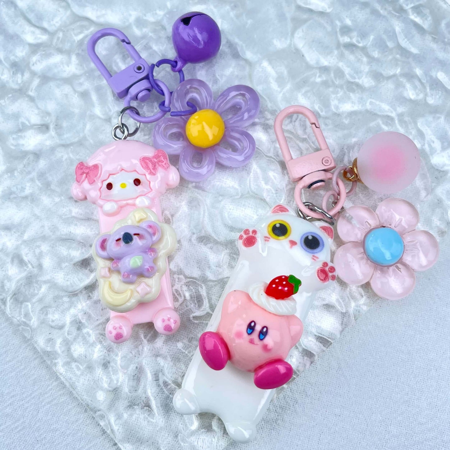 [New Arrivals] Special Theme Floatie/Cute Animal Belly Style Handmade Kawaii Keychains