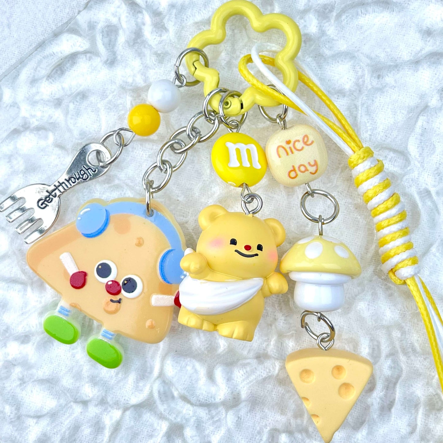 [New Arrival] Handmade Multi Chain Kawaii Cutie Keychain Phone Decor