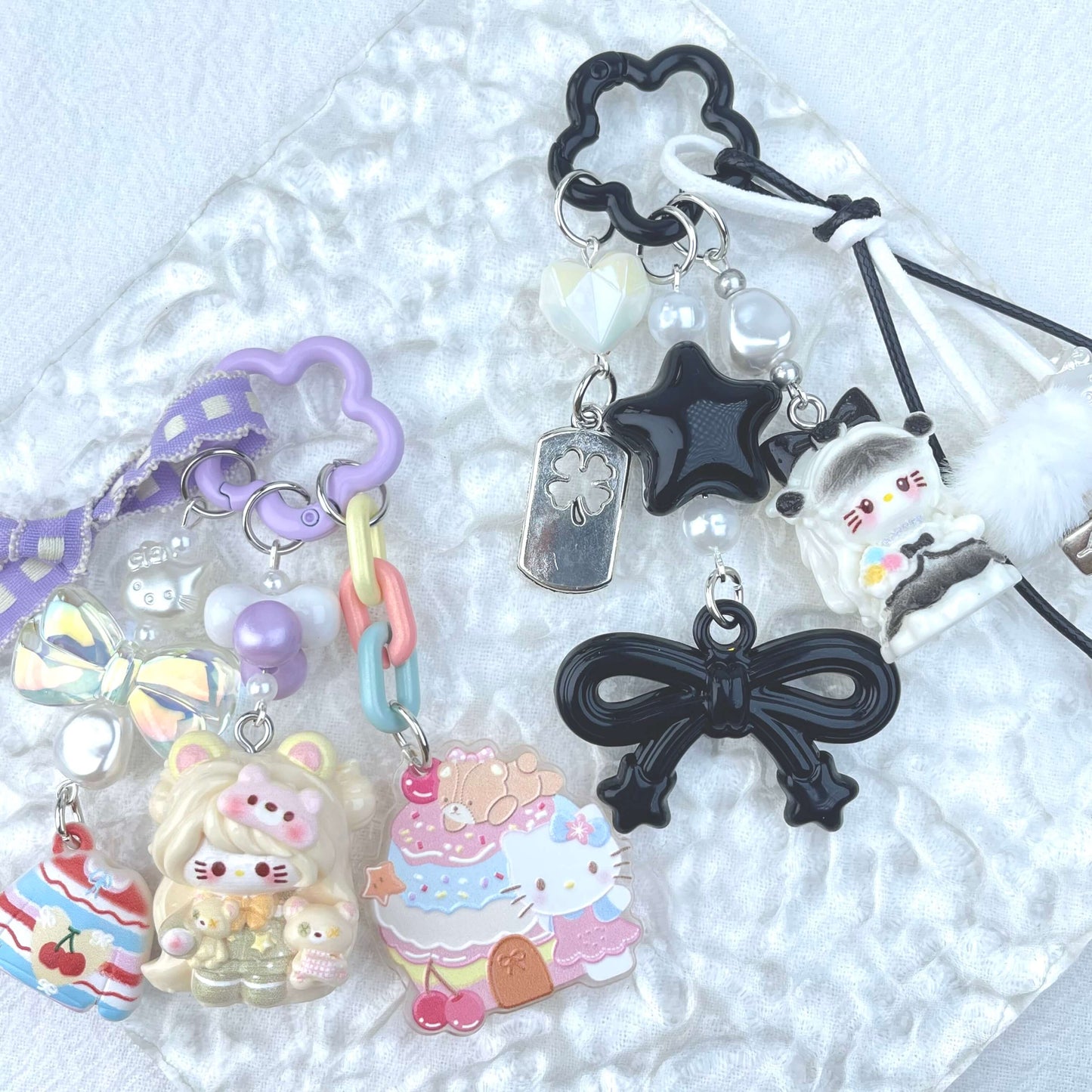 [New Arrival] Handmade Multi Chain Kawaii Cutie Keychain Phone Decor