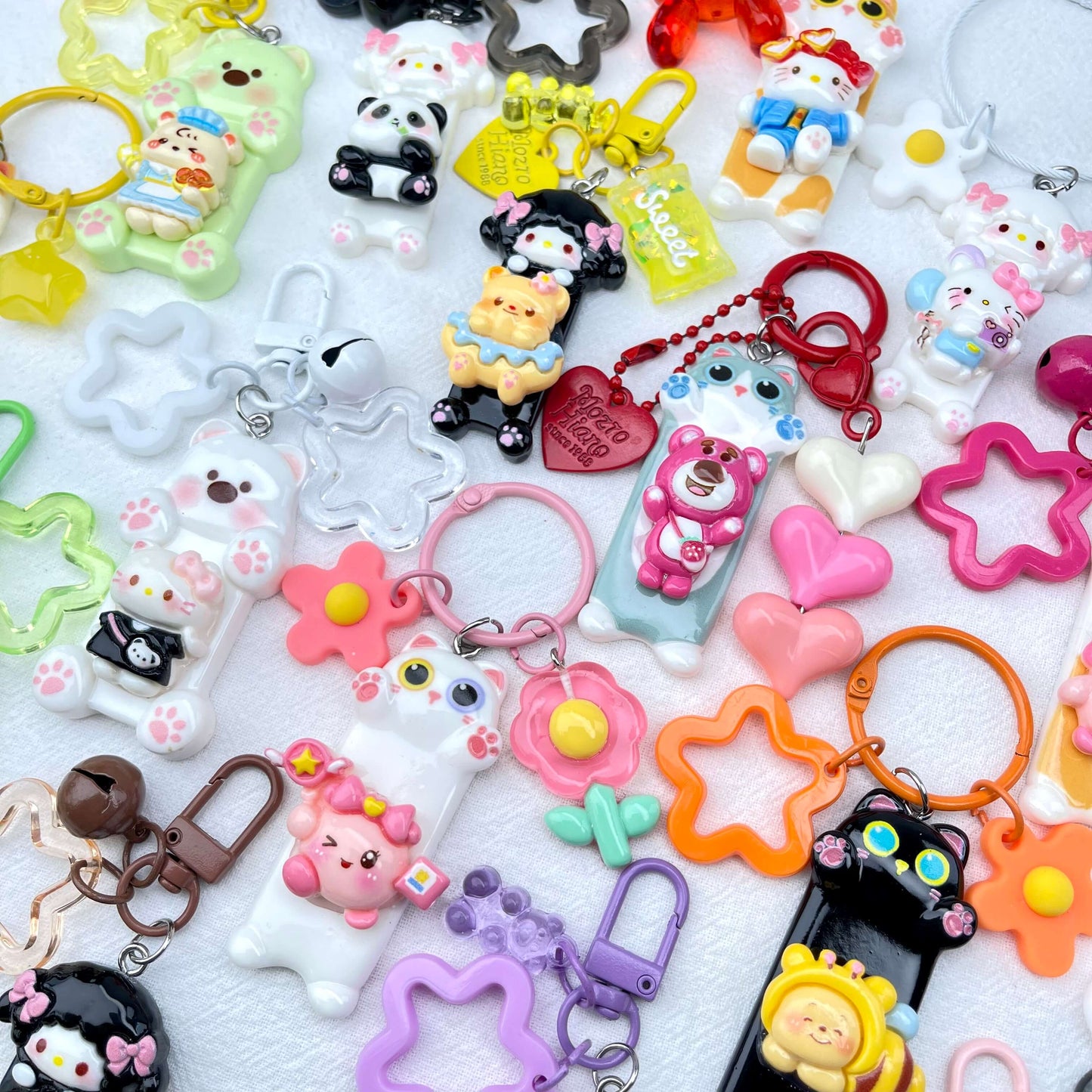 [New Arrivals] Special Theme Floatie/Cute Animal Belly Style Handmade Kawaii Keychains