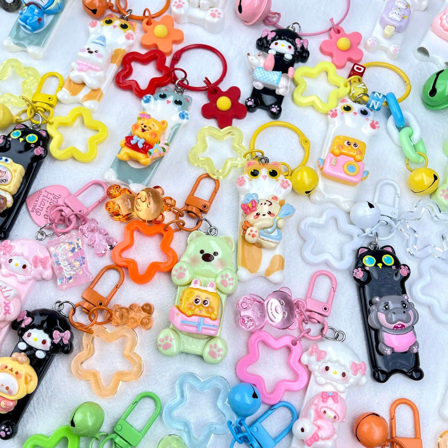 [New Arrivals] Special Theme Floatie/Cute Animal Belly Style Handmade Kawaii Keychains