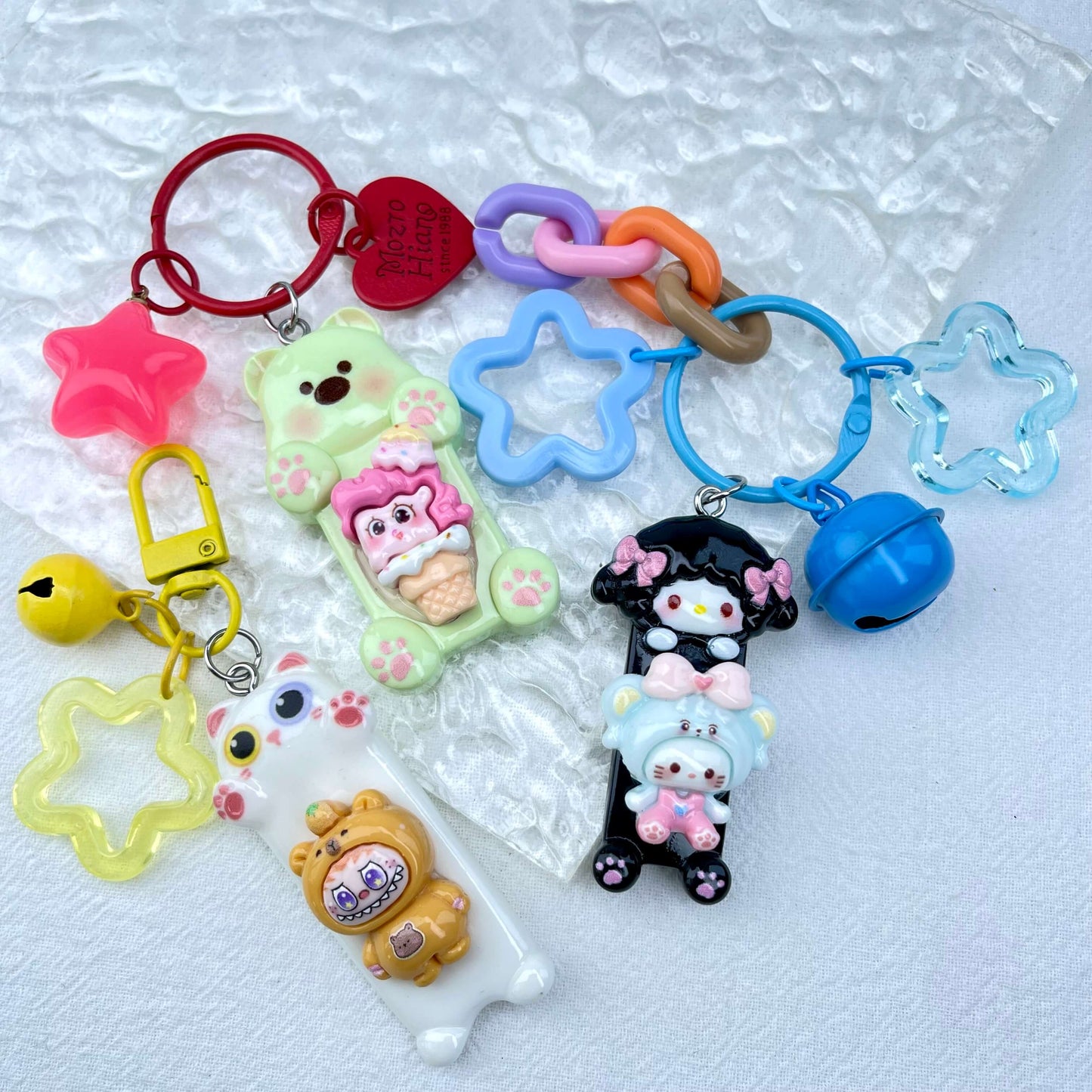 [New Arrivals] Special Theme Floatie/Cute Animal Belly Style Handmade Kawaii Keychains