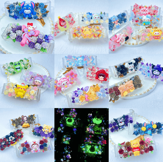 [New Arrival] Kawaii Cutie Flower Blossom Style Handmade Phone Clips-Special Launch Price!